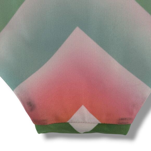 Perfect Moment Serpentine Reversible One-piece Swimsuit Sz M Rainbow Orange - Picture 6 of 10